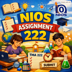 NIOS TMA 222 Solved Assignment (2026-27) | Psychology Tutor Marked Assignment