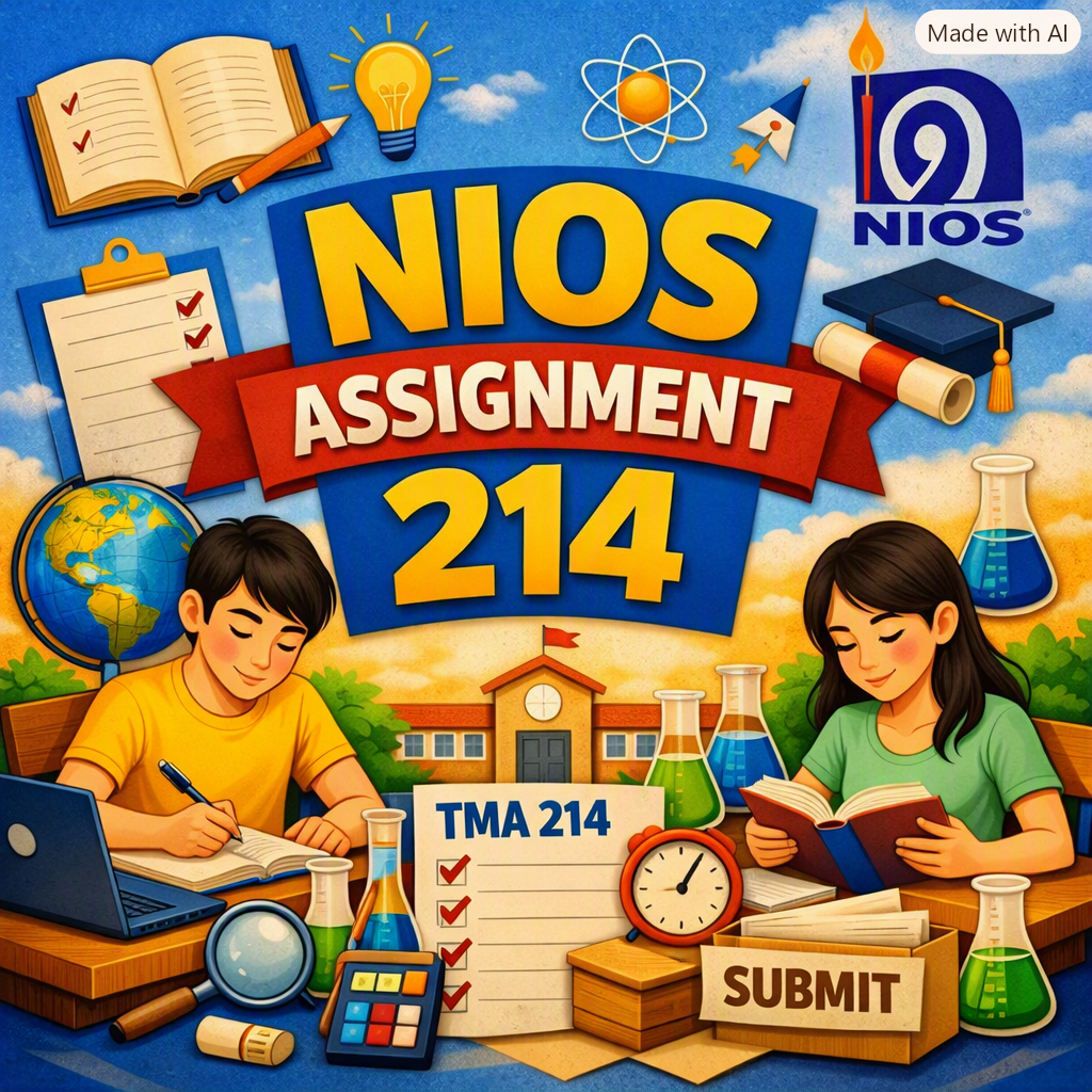 NIOS TMA 214 Solved Assignment (2026-27) | Home Science Tutor Marked Assignment